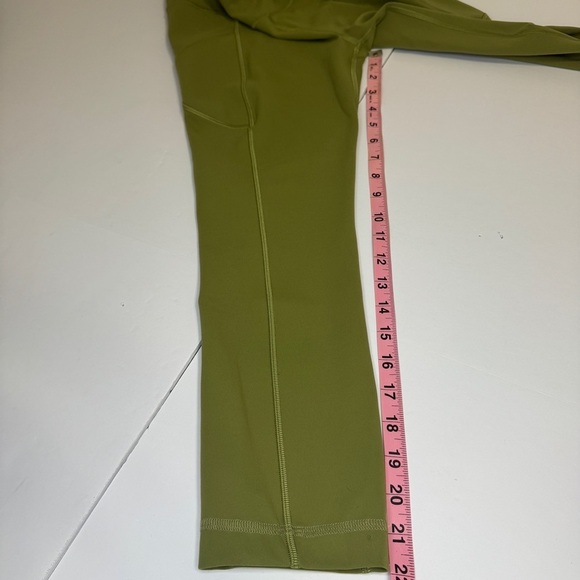 Lululemon Align High Rise Crop 21” Leggings Green Size 2/4 - Picture 8 of 8